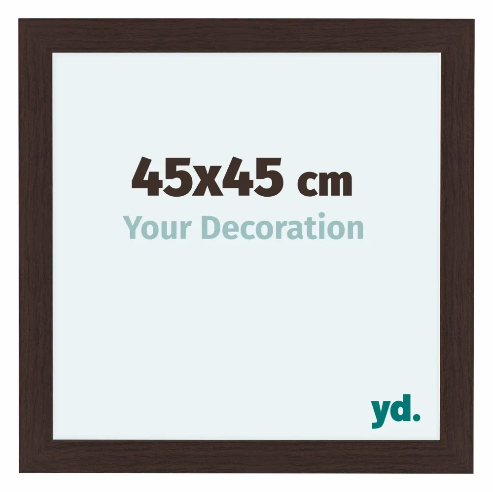 Bilderrahmen 45x45 cm - Eiche Dunkel - MDF - Como