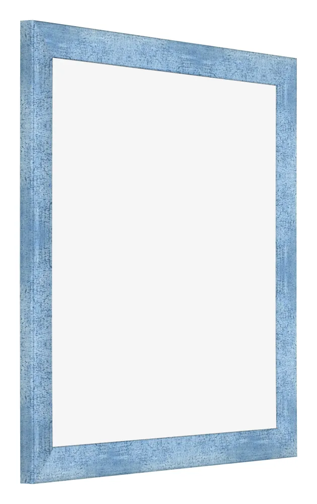 Bilderrahmen 45x45 cm - Hellblau Gewischt - MDF - Pisa