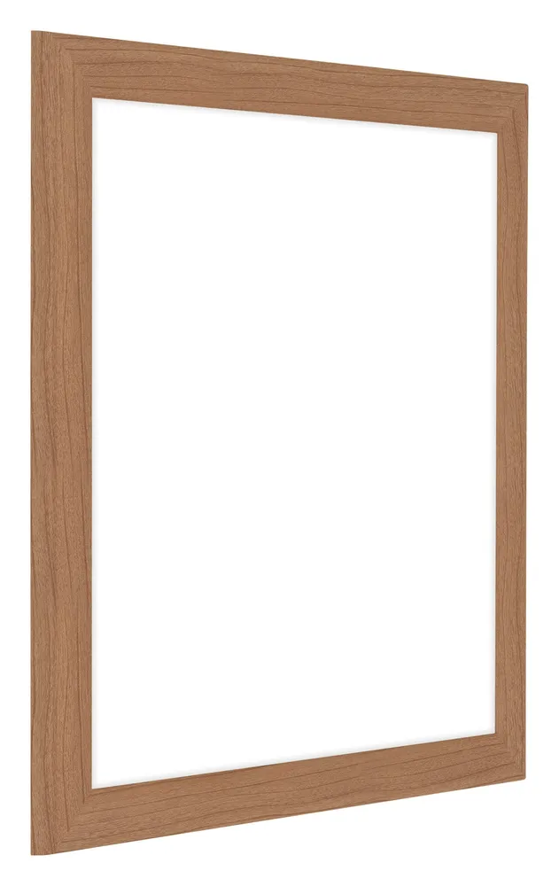 Bilderrahmen 45x45 cm - Nussbaum Hell - MDF - Como
