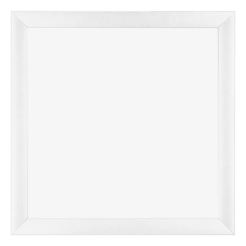 Bilderrahmen 45x45 cm - Weiß Hochglanz - MDF - Pisa
