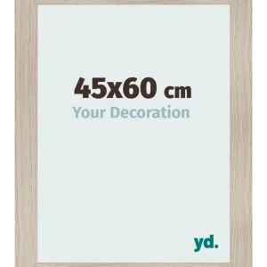 Bilderrahmen 45x60 cm - Eiche Hell - MDF - Pisa
