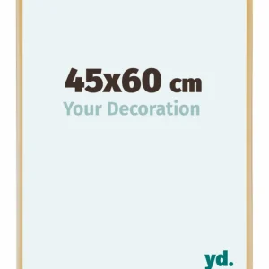 Bilderrahmen 45x60 cm - Gold Vintage - Aluminium - Kent