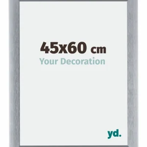 Bilderrahmen 45x60 cm - Silber Gebürstet - Aluminium - Tucson
