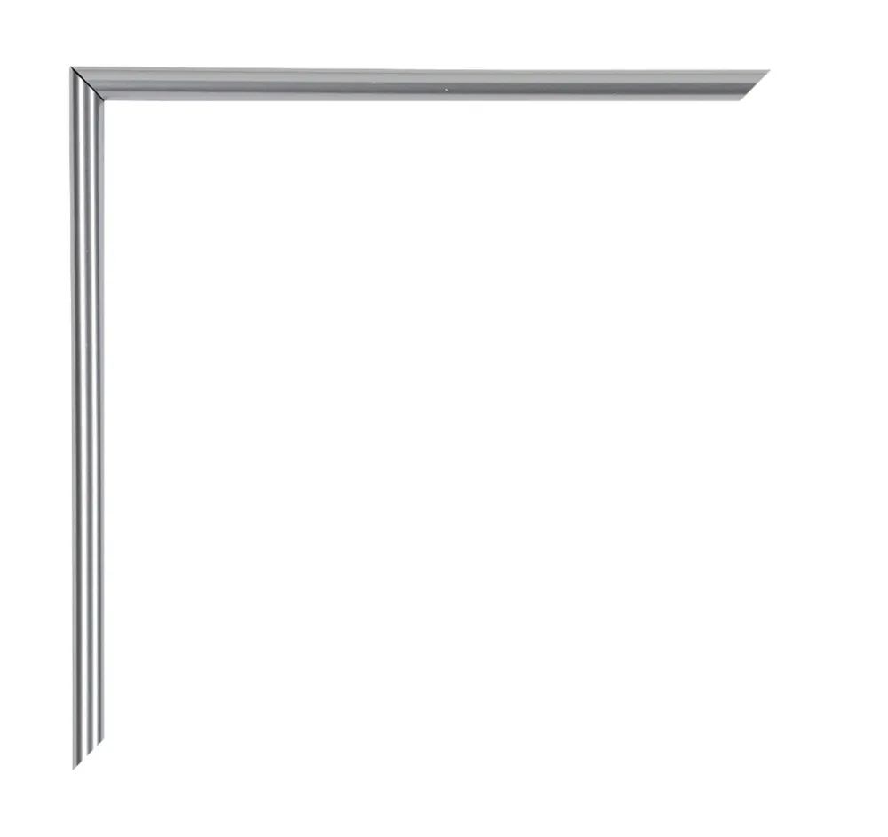 Bilderrahmen 45x60 cm - Silber Hochglanz - Kunststoff - Annecy