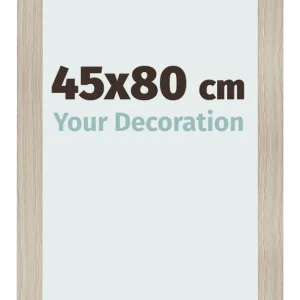Bilderrahmen 45x80 cm - Eiche Hell - MDF - Pisa