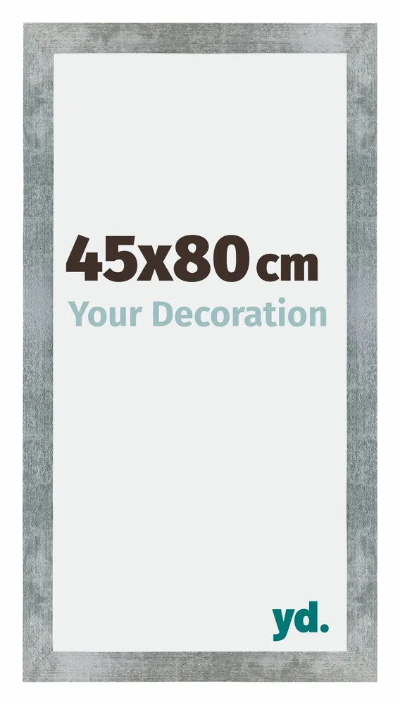 Bilderrahmen 45x80 cm - Eisen Gewischt - MDF - Mura