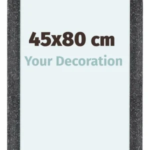 Bilderrahmen 45x80 cm - Grau Gewischt - MDF - Como