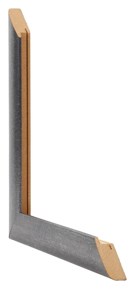 Bilderrahmen 45x80 cm - Grau Gewischt - MDF - Como