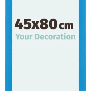 Bilderrahmen 45x80 cm - Hellblau - MDF - Mura