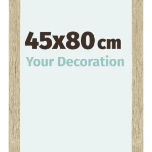 Bilderrahmen 45x80 cm - Sonoma Eiche - MDF - Mura