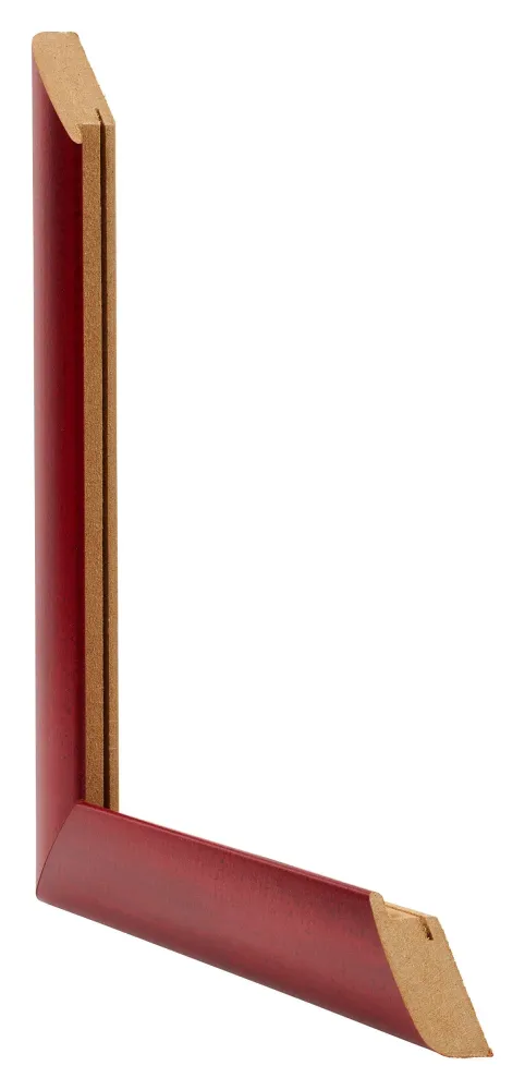 Bilderrahmen 45x80 cm - Weinrot Gewischt - MDF - Como