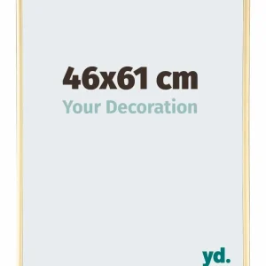 Bilderrahmen 46x61 cm - Gold - Aluminium - Kent