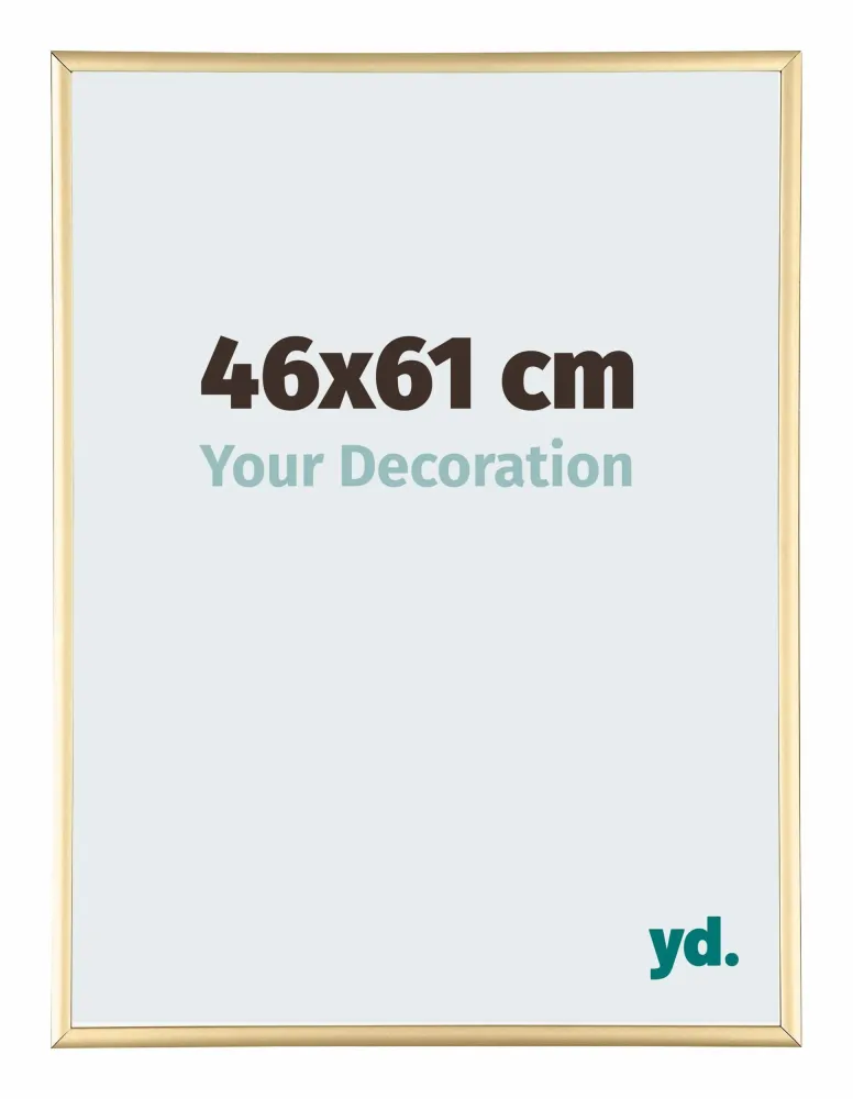 Bilderrahmen 46x61 cm - Gold - Aluminium - Kent
