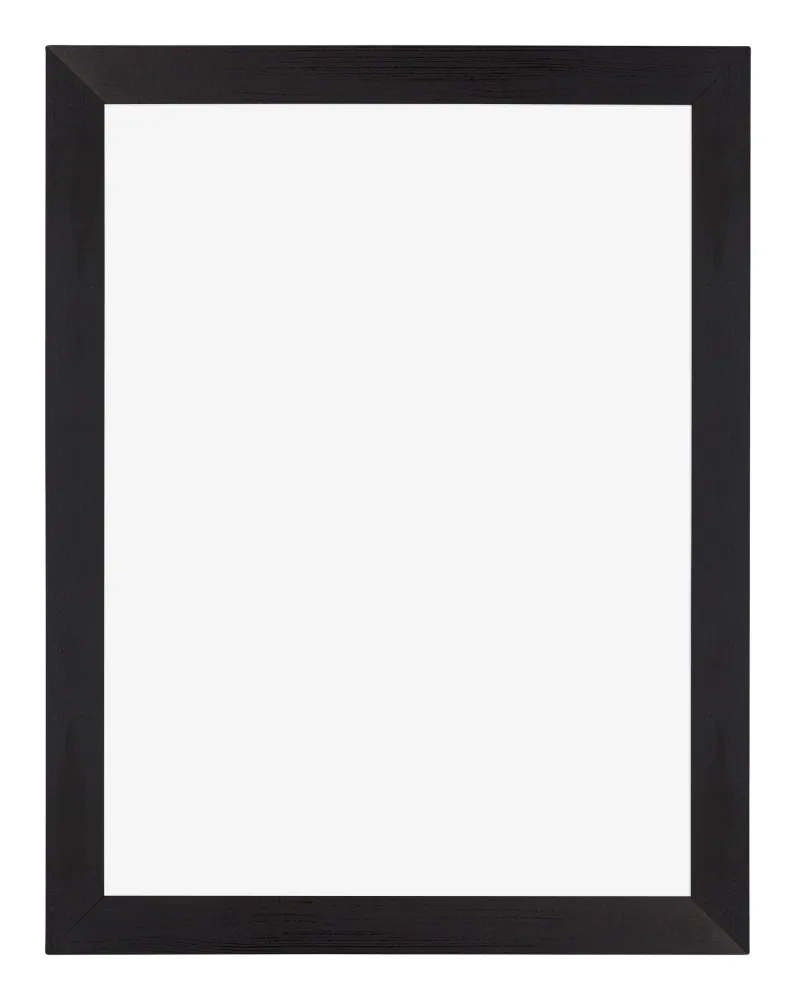 Bilderrahmen 46x61 cm - Schwarz Gemasert - MDF - Mura