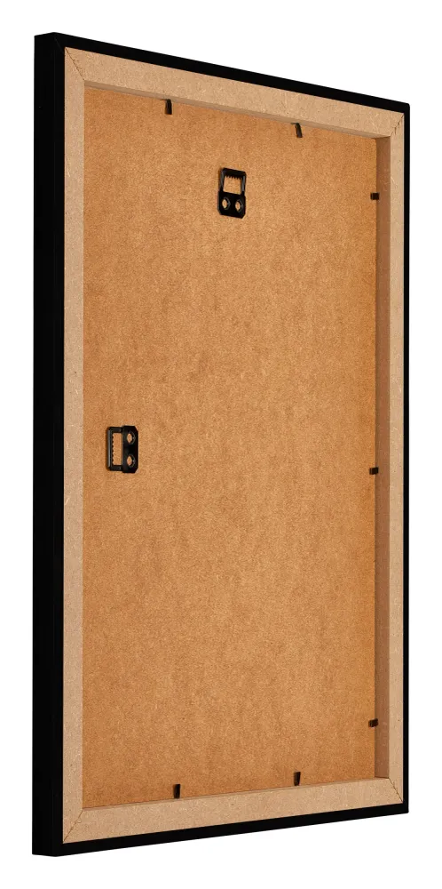 Bilderrahmen 46x61 cm - Schwarz Hochglanz - MDF - Mura
