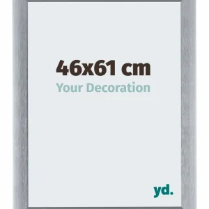 Bilderrahmen 46x61cm Silber Gebürstet Aluminium Tucson