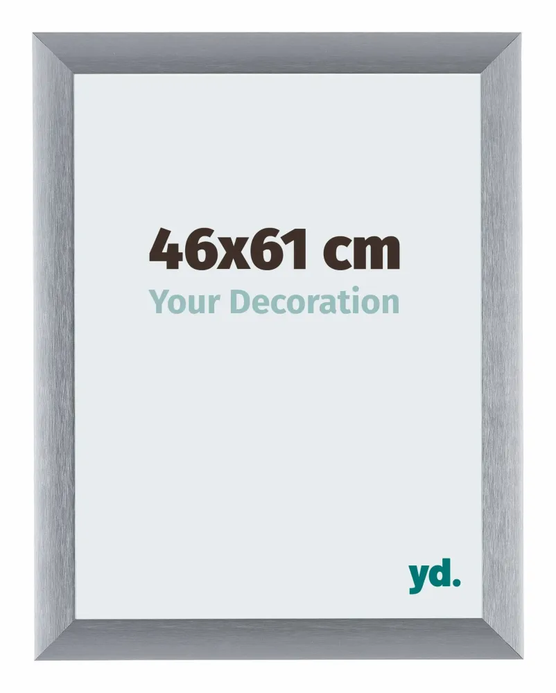 Bilderrahmen 46x61cm Silber Gebürstet Aluminium Tucson