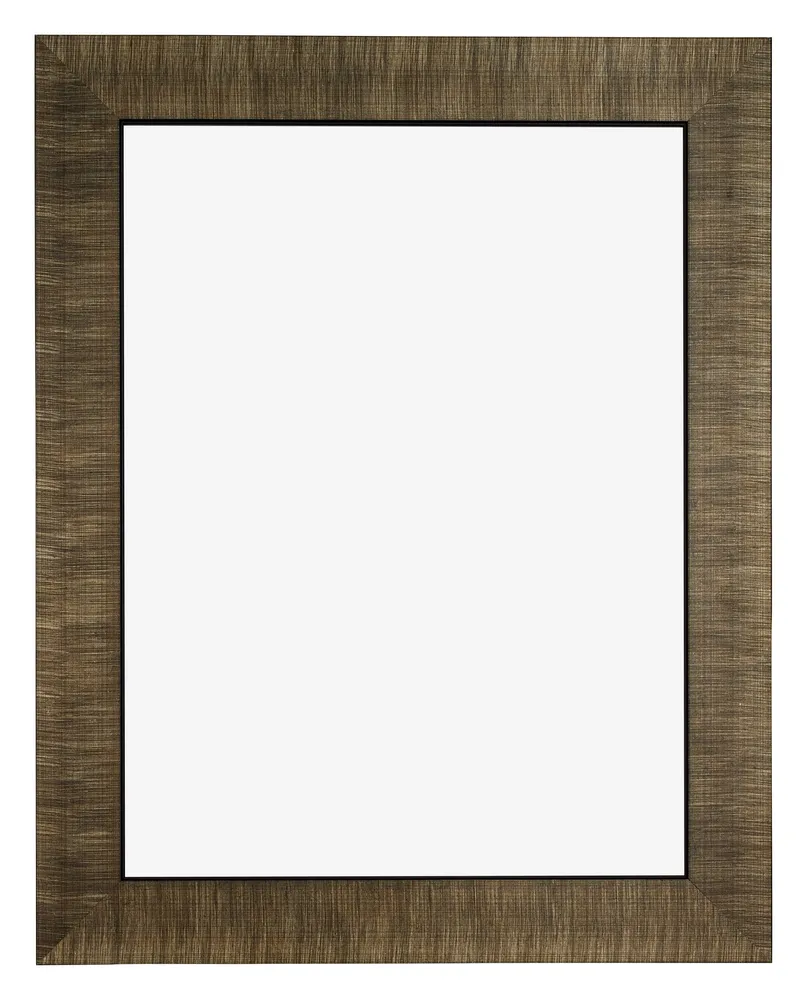 Bilderrahmen 48x64 cm - Champagner Gebürstet Holz Leeds