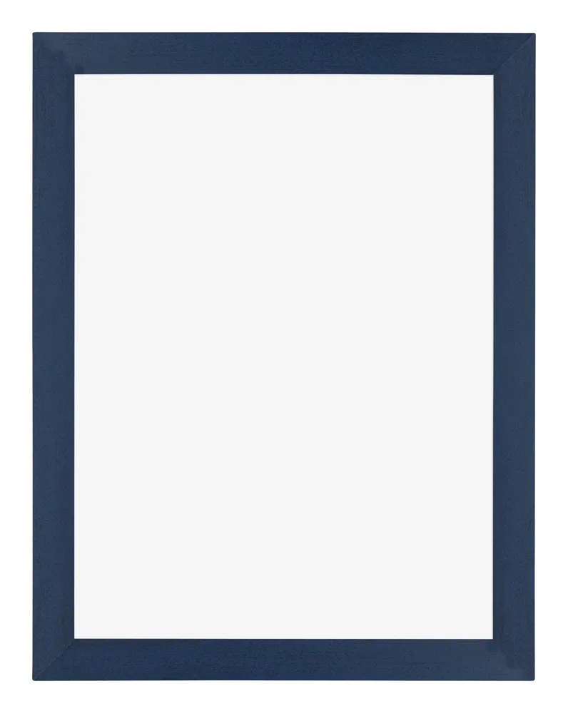 Bilderrahmen 48x64 cm - Dunkelblau Gewischt - MDF - Mura