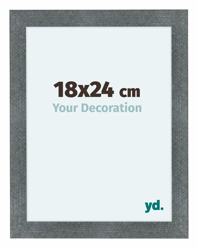 Bilderrahmen 48x64 cm - Eisen Gewischt - MDF - Como