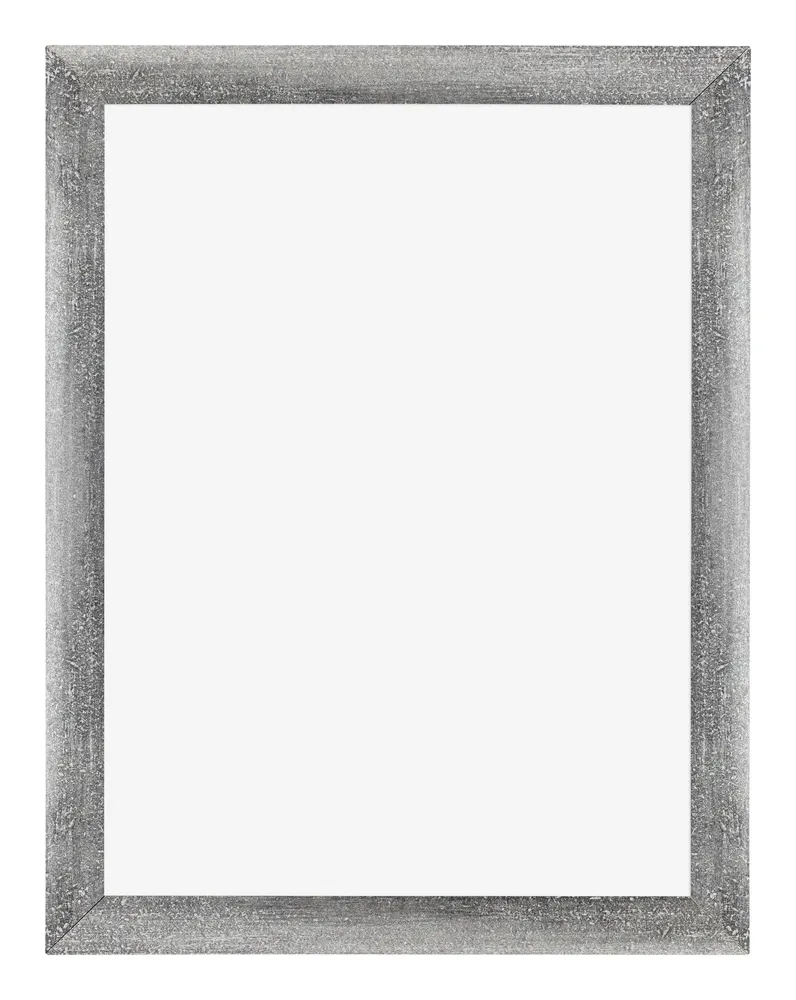 Bilderrahmen 48x64 cm - Grau Gewischt - MDF - Mura