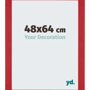 Bilderrahmen 48x64 cm - Rot - MDF - Mura