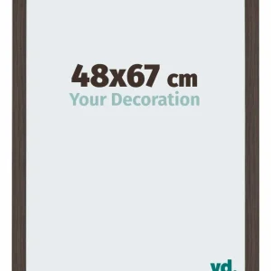 Bilderrahmen 48x67 cm - Eiche Dunkel - MDF - Mura