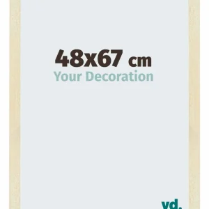 Bilderrahmen 48x67 cm - Sand Gewischt - MDF - Mura