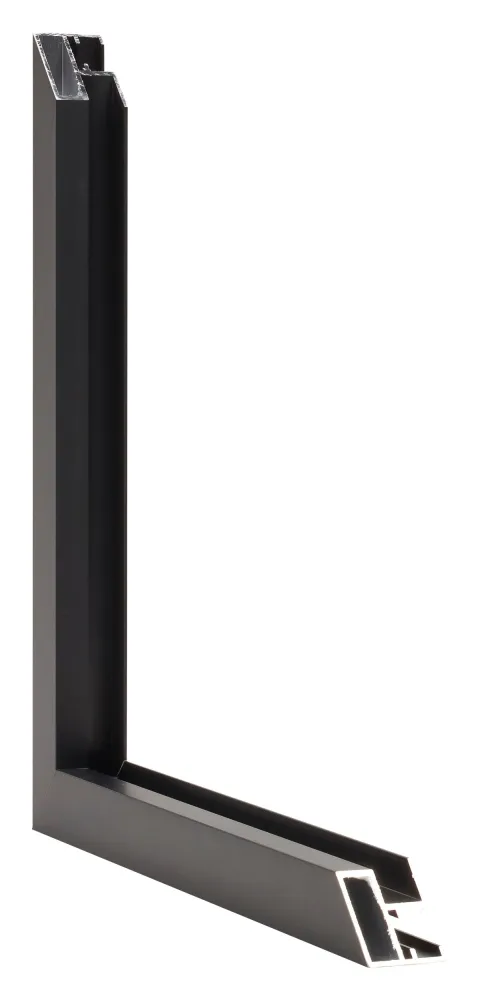 Bilderrahmen 48x67 cm - Schwarz - Aluminium - Virginia