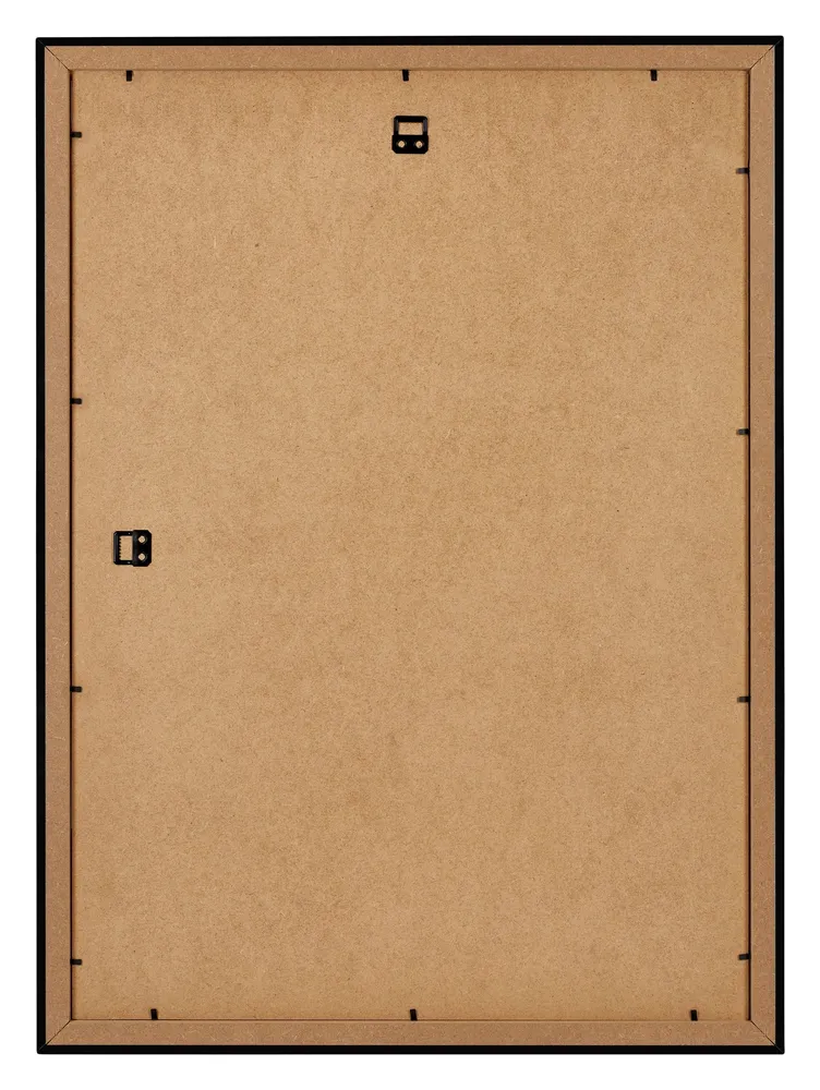 Bilderrahmen 48x67 cm - Schwarz Hochglanz - MDF - Mura