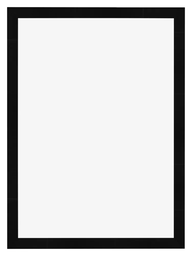 Bilderrahmen 48x67 cm - Schwarz Hochglanz - MDF - Pisa