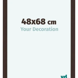 Bilderrahmen 48x68 cm - Eiche Dunkel - MDF - Como