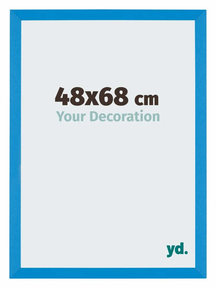 Bilderrahmen 48x68 cm - Hellblau - MDF - Mura