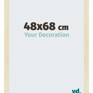 Bilderrahmen 48x68 cm - Sand Gewischt - MDF - Mura