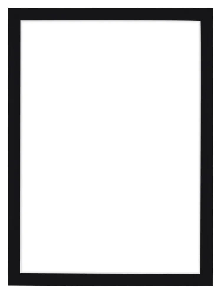 Bilderrahmen 48x68 cm - Schwarz Hochglanz - MDF - Como