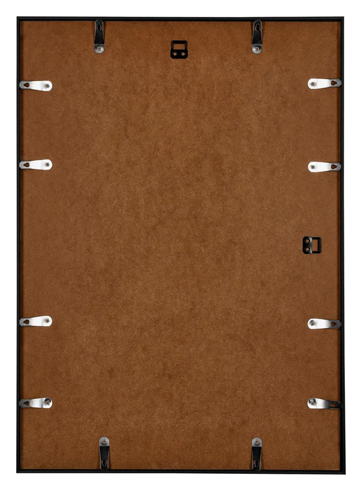 Bilderrahmen 48x68 cm - Schwarz Matt - Aluminium - Kent