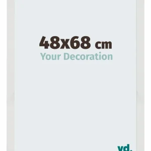 Bilderrahmen 48x68 cm - Weiss Matt - MDF - Mura