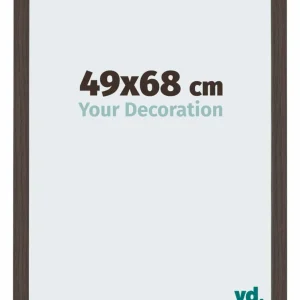 Bilderrahmen 49x68 cm - Eiche Dunkel - MDF - Mura