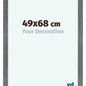 Bilderrahmen 49x68 cm - Eisen Gewischt - MDF - Como