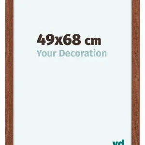 Bilderrahmen 49x68 cm - Nussbaum - MDF - Como