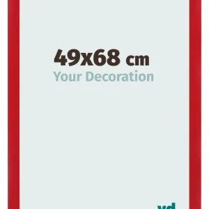 Bilderrahmen 49x68 cm - Rot - MDF - Pisa
