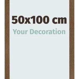 Bilderrahmen 50x100 cm - Eiche Rustikal - MDF - Bologna