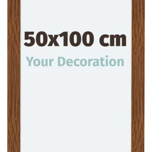 Bilderrahmen 50x100 cm - Eiche Rustikal - MDF - Como