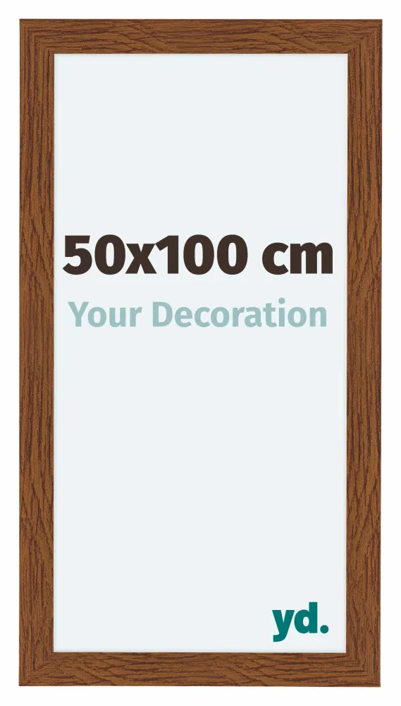 Bilderrahmen 50x100 cm - Eiche Rustikal - MDF - Como