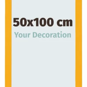 Bilderrahmen 50x100 cm - Gelb - MDF - Mura