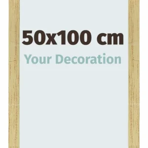Bilderrahmen 50x100 cm - Goldglanz - MDF - Mura