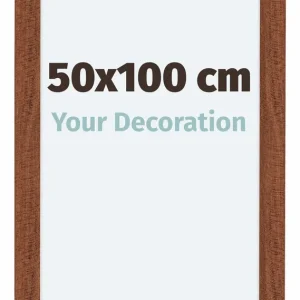 Bilderrahmen 50x100 cm - Nussbaum - MDF - Como