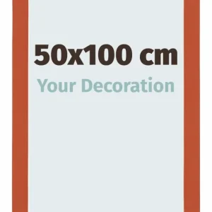 Bilderrahmen 50x100 cm - Orange - MDF - Mura