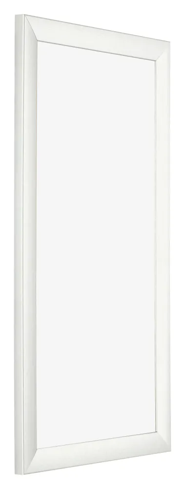 Bilderrahmen 50x100 cm - Weiß Gemasert - MDF - Pisa
