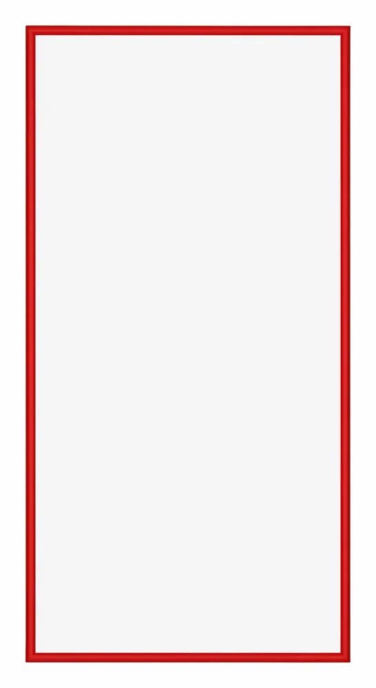 Bilderrahmen 50x100cm Ferrari Rot Aluminium New York